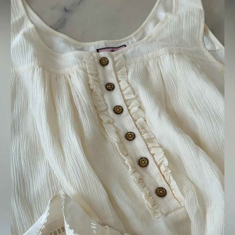 Juicy Couture, Women’s, Silk, Baby Doll, Tank Top. - Picture 5 of 13